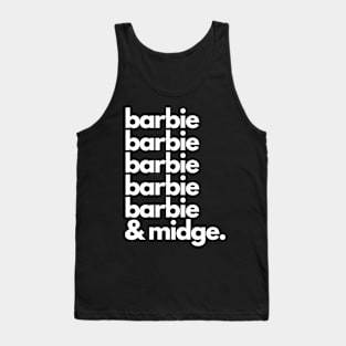 Barbie & Midge Tank Top